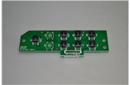 LED-1928 Key board PCB Плата кнопок управління